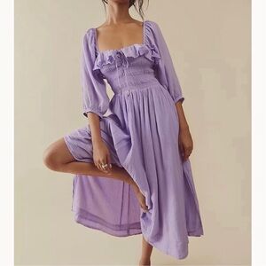 Free People Oasis Midi Dress